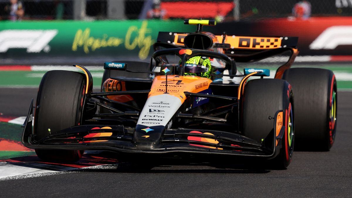 Radost i smutek McLarenu. Norris v mexické kvalifikaci zářil, Piastri se protrápil k 8. místu